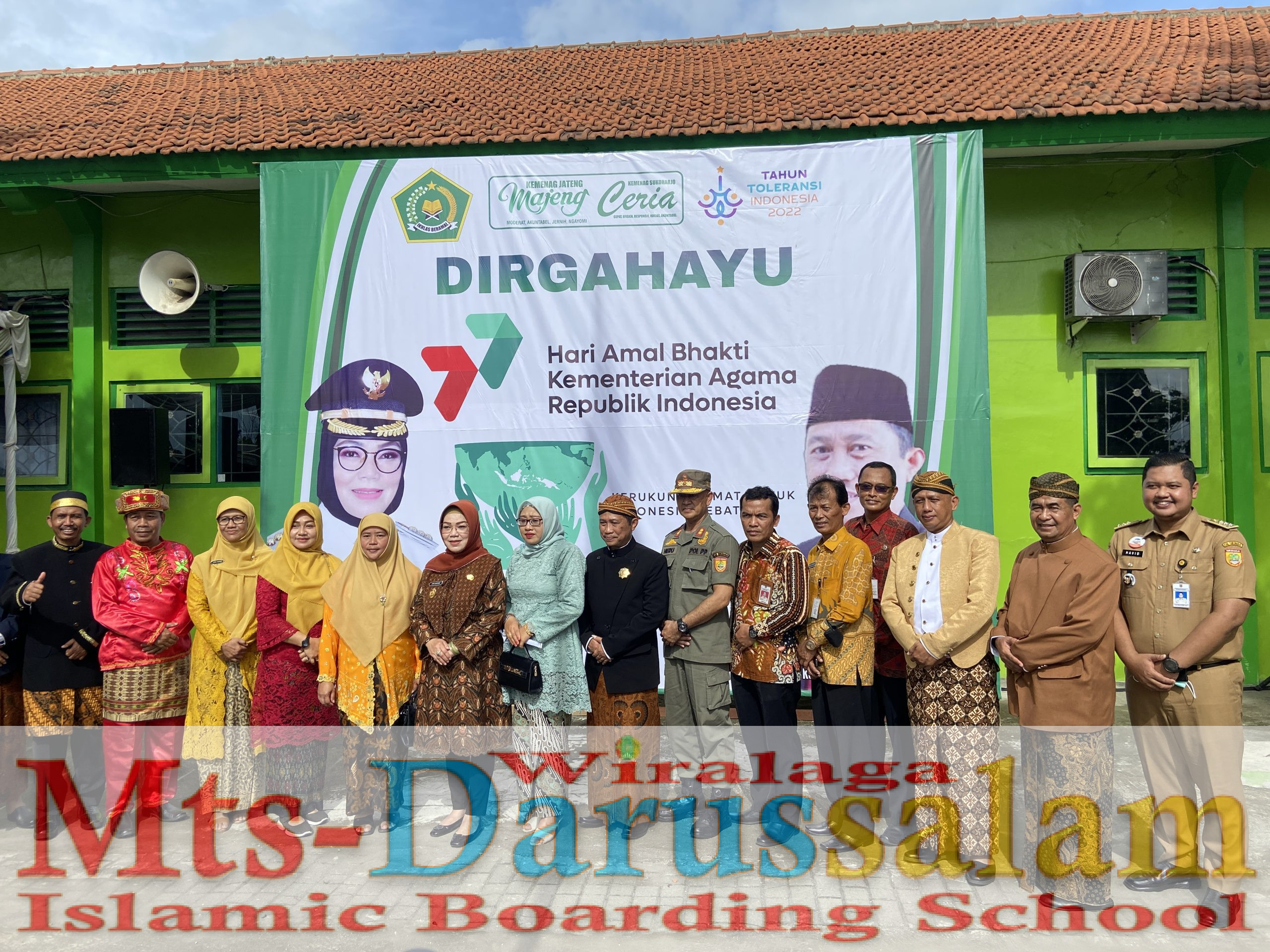 UPACARA PERINGATAN HARI AMAL BHAKTI KE-77 KEMENTERIAN AGAMA RI TAHUN 2023