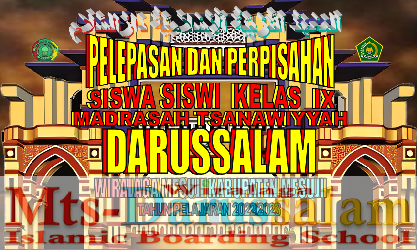 Meriahnya Pelepasan dan Perpisahan Santri Darussalam Wiralaga